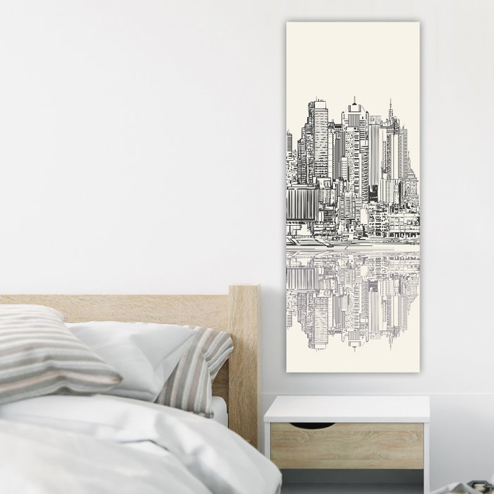 Wallity Lienzo Decorativo Multicolor 30 x 80 cm Wallity Lienzo Decorativo Multicolor 30 x 80 cm